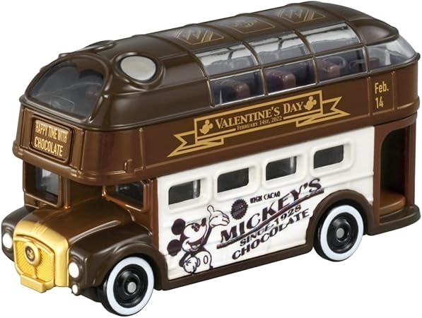 Amazon トミカ ディズニーモータース サニーデッカー ミッキーマウス バレンタインエディション22 ミニカー ダイキャストカー ホビー