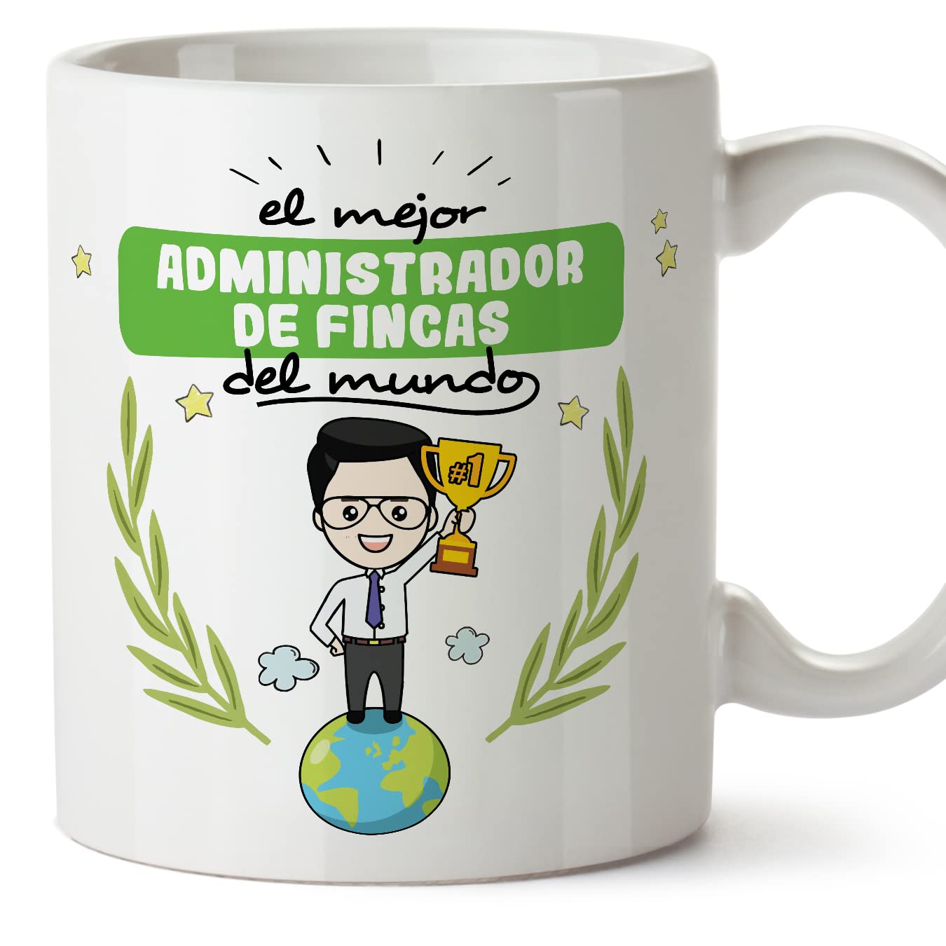 MUGFFINS Taza Fisioterapeuta Hombre (Mejor del Mundo) - Regalos Originales y Divertidos de Fisioterapia — view 47