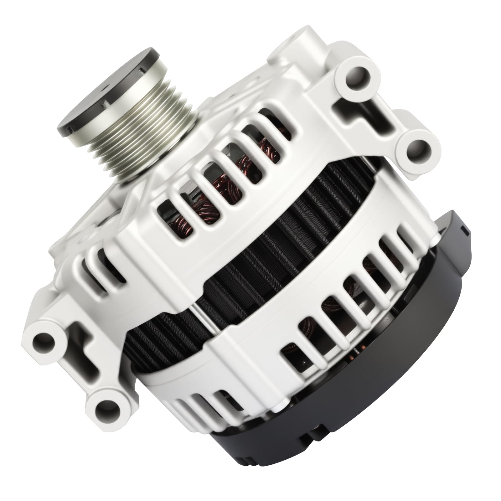 Photo 1 of 11301 180Amp Alternator for BMW 128i 328i 528i X3 X5 323i 528xi Automotive Alternators Replace 11301N, ABO0391, VBO0391, 12-31-7-550-968, 12-31-7-551-256, 12-31-7-555-926, 0-121-715-012, 0-121-715-112