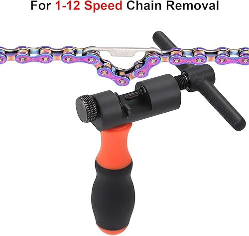 Miniatura 2 de Universal Bike Chain Tool Kit with Bike Breaker Main Chain Pliers Chain Checker for Road MTB Bike 1-13 Speed Chain Disassemble Chain Splitter and