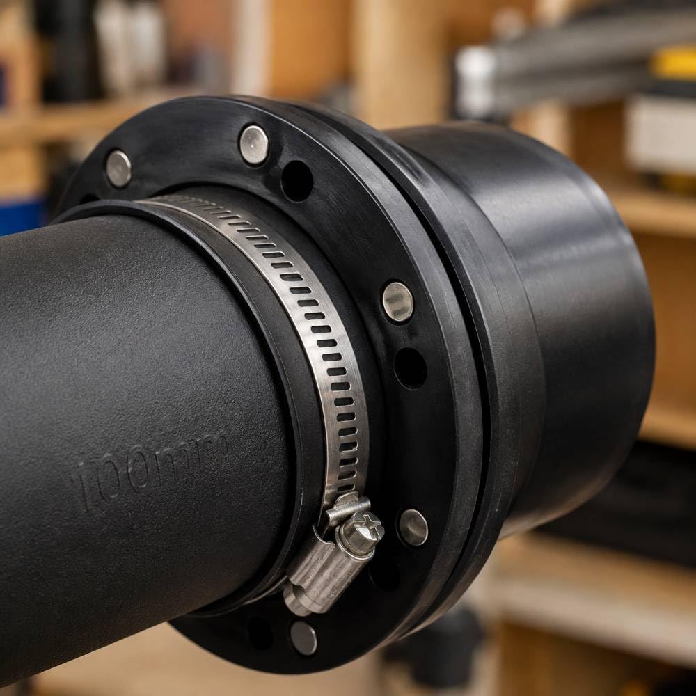 Raccordo Aspirazione 100mm, Per Banchi Sega e Fresatrici, Magnetico