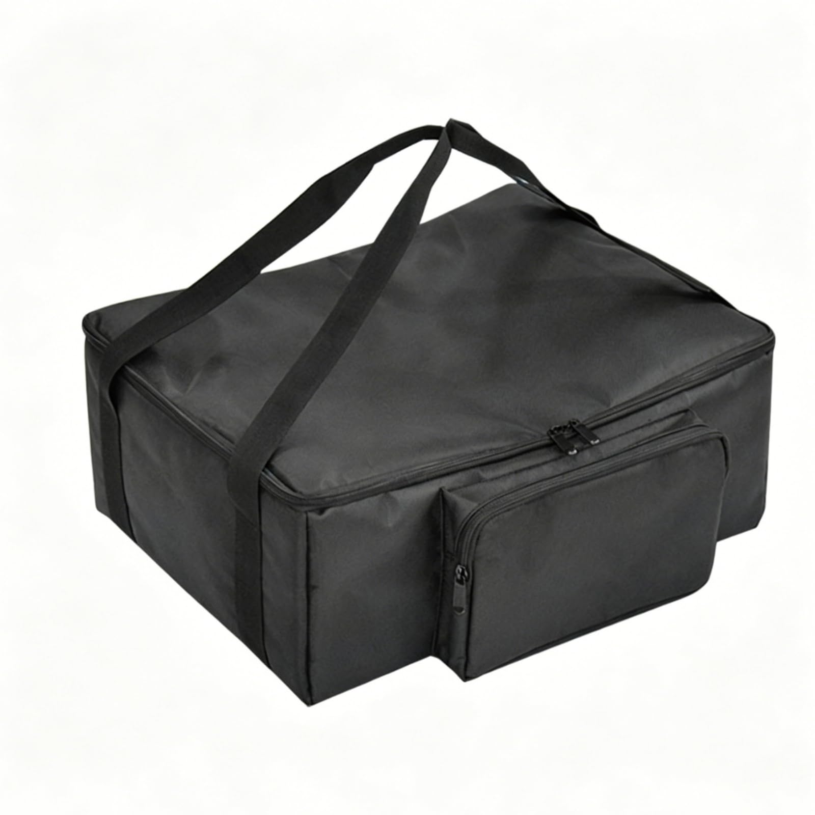 Funda para Impresora Portátil Bolsa de Transporte Estuche Protector Maletín Acolchado con Capa de Perla de 10mm y Forro Suave con Organización de Accesorios Adecuada para Clases, Negro