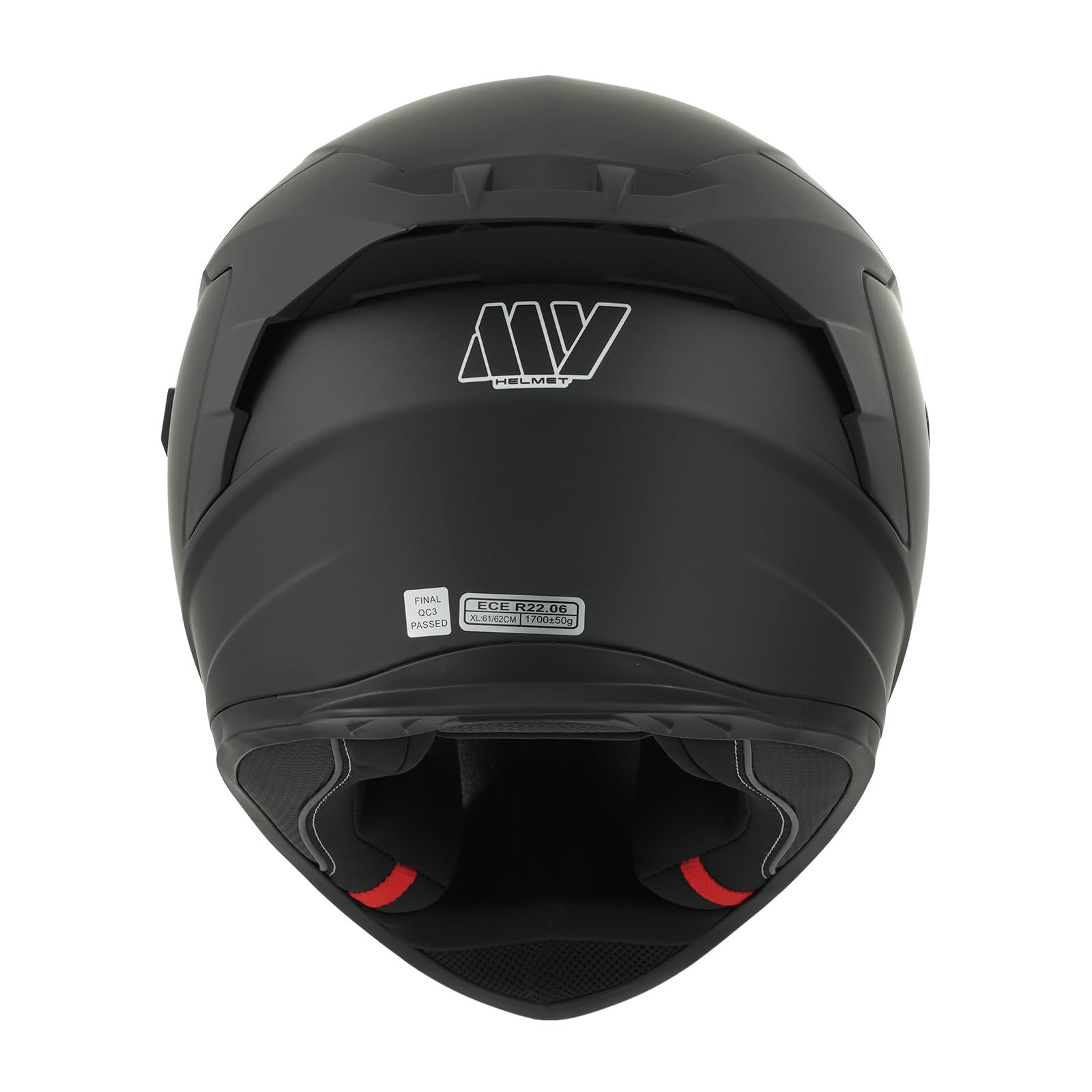MY Motorrad Integralhelm Vollvisierhelm Mopedhelm mit Sonnenblende für Damen Herren,ECE 22.06 Genehmigung,Modell MY-936