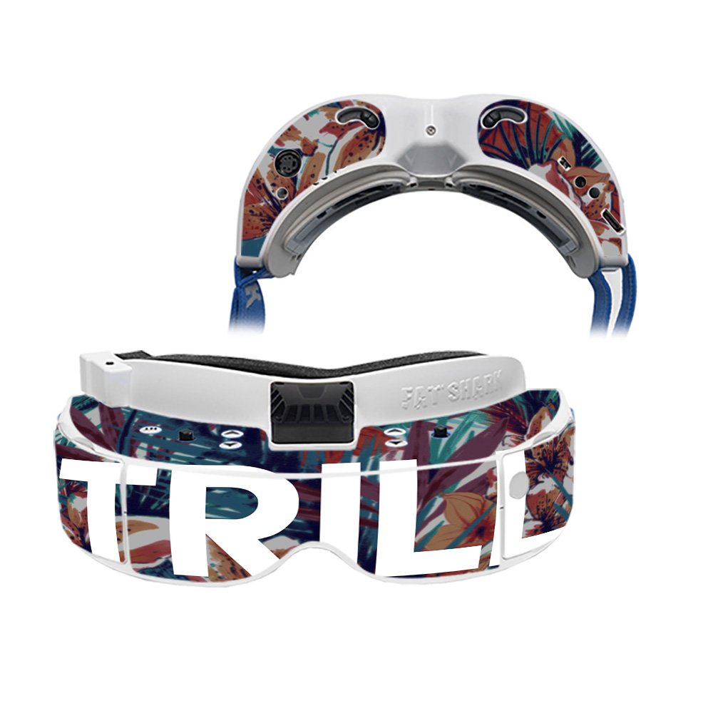 MightySkins Skin Compatible with Fat Shark Dominator V3 - Trill | Protective, Durable, and Unique Vinyl Decal wrap Cover | Easy to Apply, Remove, and Change Styles | Made in The USA