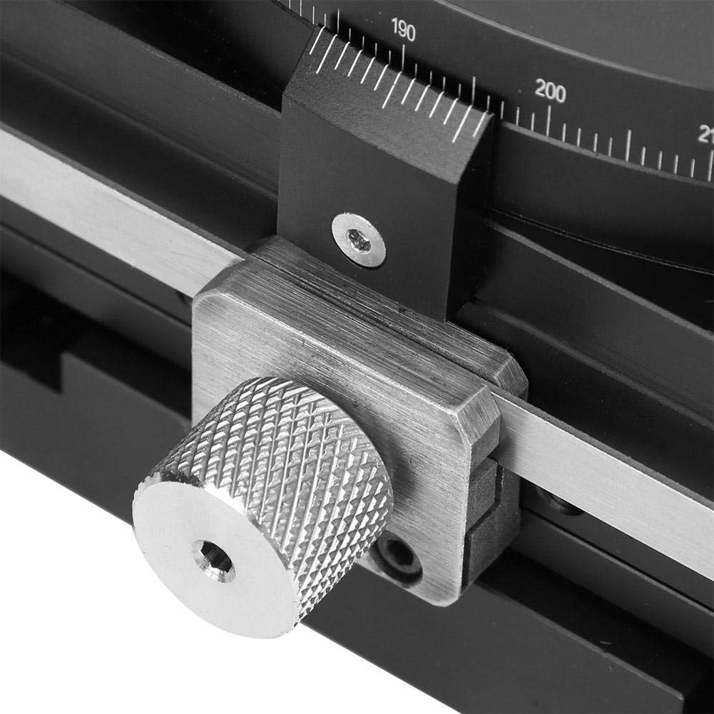 Manueller XYR-Lineartisch mit 3 Achsen, 160 x 160 mm SEMXYR-160 Präzisions-Feinabstimmungsplattform Station für optische Verschiebungsplattform Kreuzführung Optischer Schiebetisch