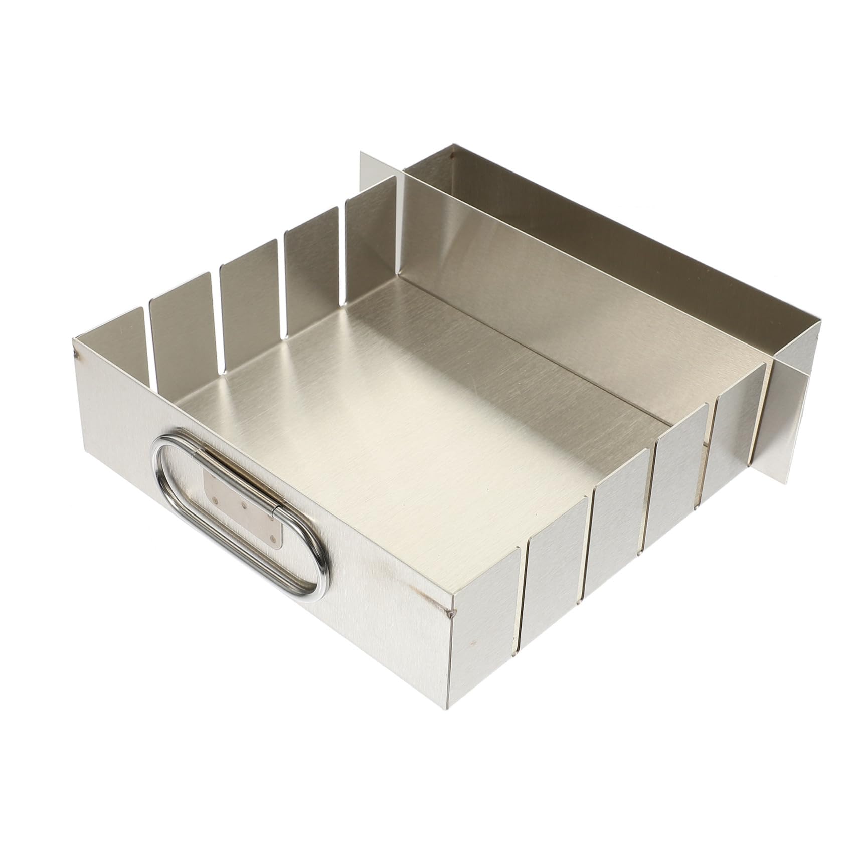 Toyvian Moule à Nougat en Acier Inoxydable pour Pâtisserie Professionnelle, Surface Lisse, Facile à Démouler, pour Confiserie et Fabrication de Gâteaux