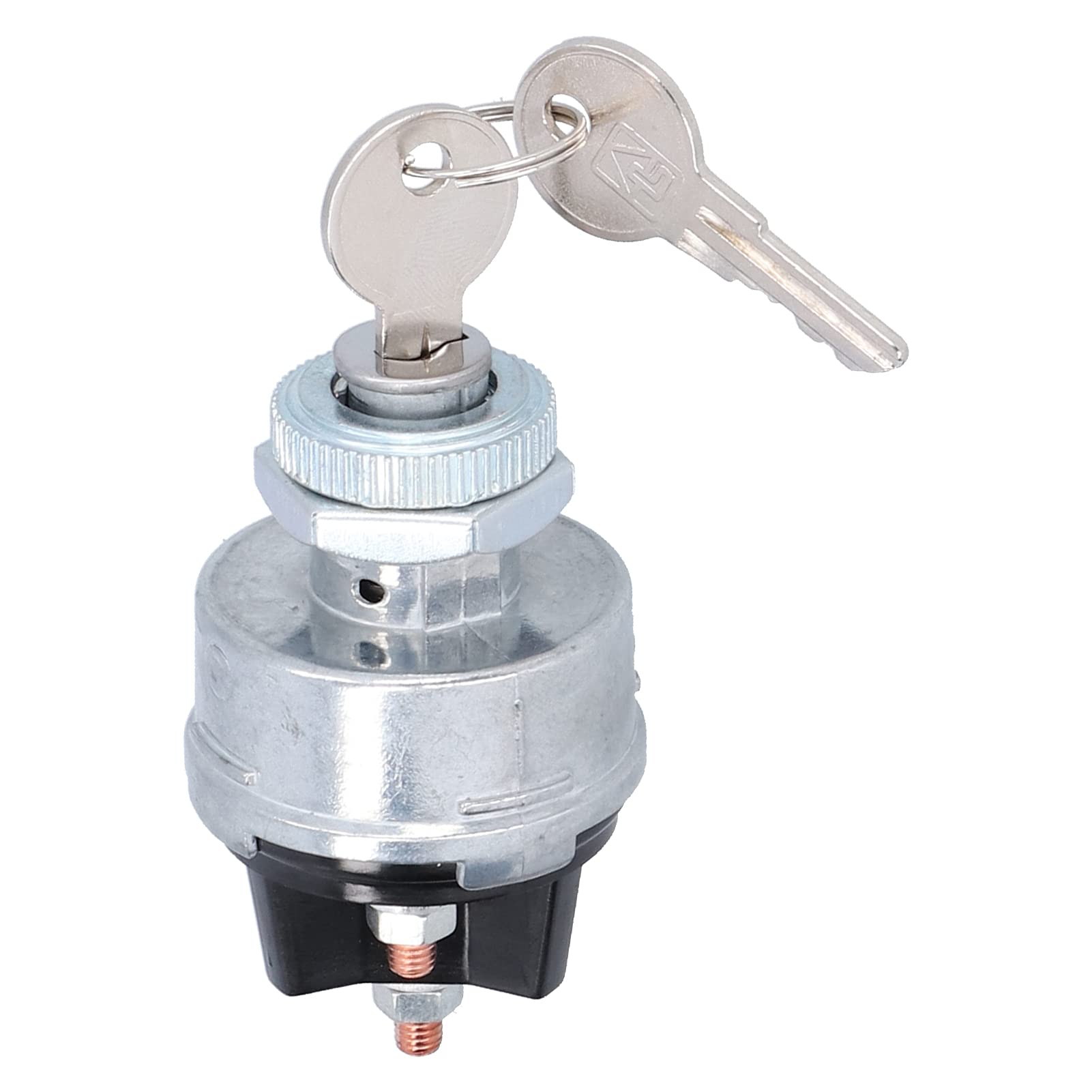 Interrupteur D'allumage, Interrupteur D'allumage avec 2 Clés en Métal OE G.1214 Accessoire de Remplacement pour Remorque de Tracteur