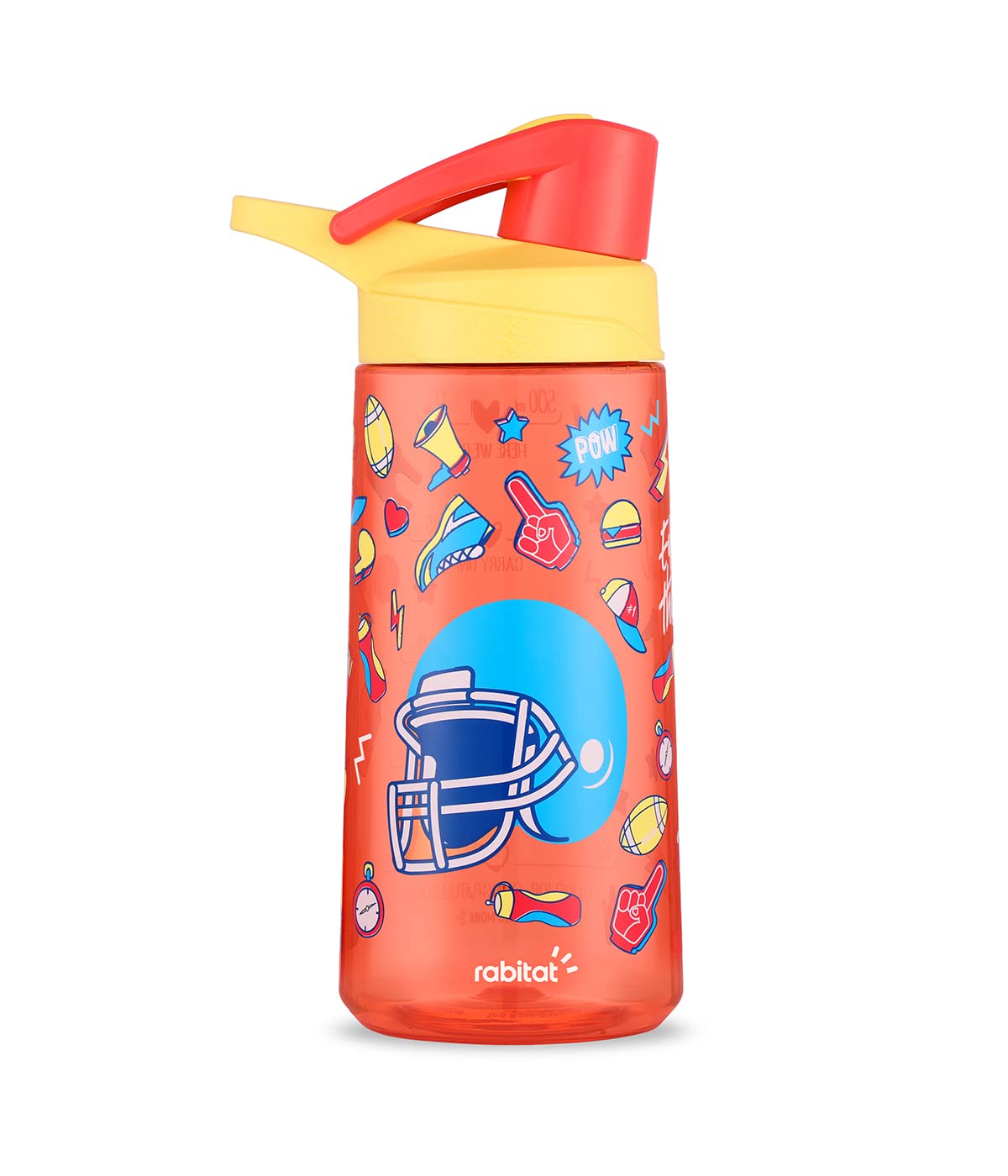 rabitat FLIP LOCK Tritan Water Bottle Mad Eye 550 ml - 2 years brand warranty | water bottle for kids school | bottle for kids | Kids Water Bottles (B0BWFD8D82) Amazon Price History, Amazon Price Tracker