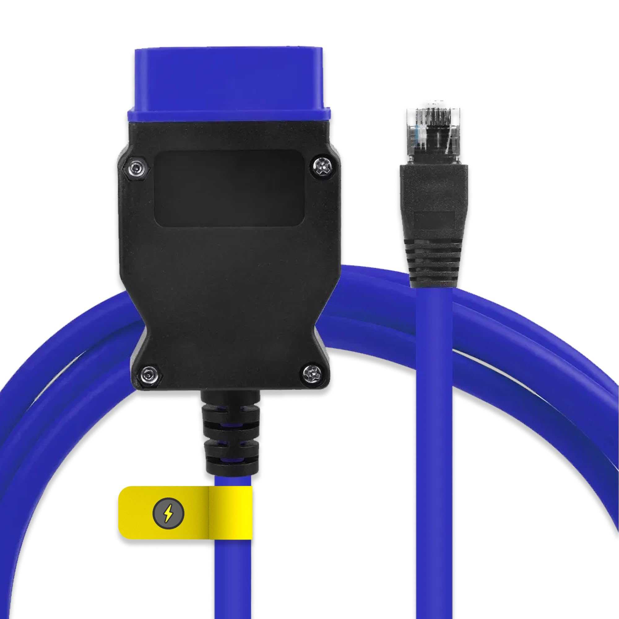 Cavo Ethernet ENET WERPOWER AntiBreak Per BMW F Series - Da OBD2 A RJ45 Per Diagnostica E Coding - 5