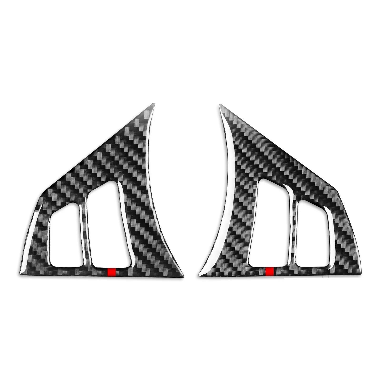 Piwine B1 Car Interior Accessories Steering Wheel Button Chin Panel Frame Trim Sticker For 5 Series E60 2004-2007