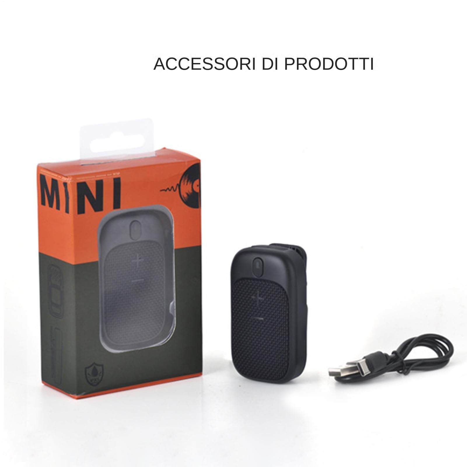 Haut-Parleur sans Fil - Audio stéréo Portable étanche avec Basses | Haut