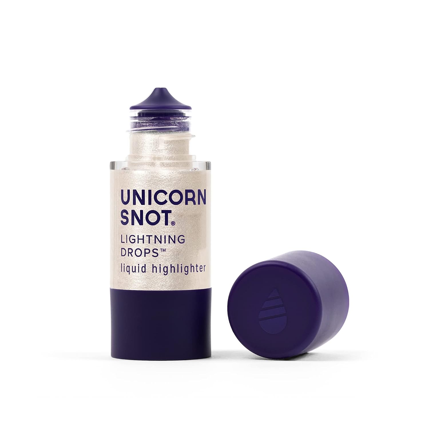 Unicorn Snot Lightning Drops - Liquid Highlighter & Bronzer Makeup - Face, Eyeshadow, Body Shimmer & Glitter - Cruelty Free (GOOD WITCH)