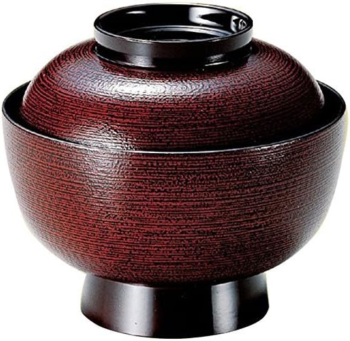 5-244-6 Soup Bowl, Brown, φ5.2 x Height 4.6 inches (13.2 x 11.6 cm), Heat Resistant ABS