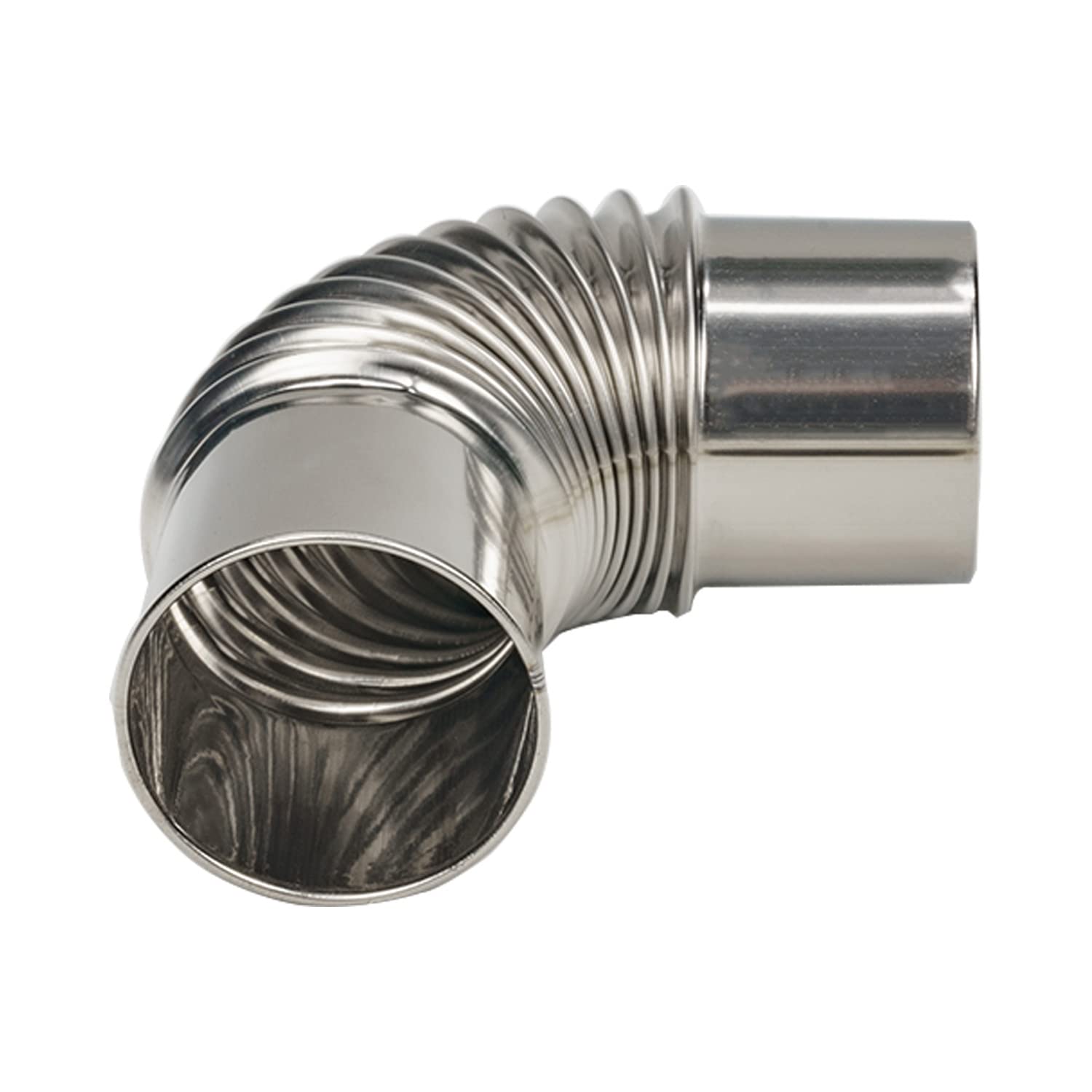 Wood Stove For Tent HOMEFC 45° Elbow Pipe 2Pcs 7cm Stove