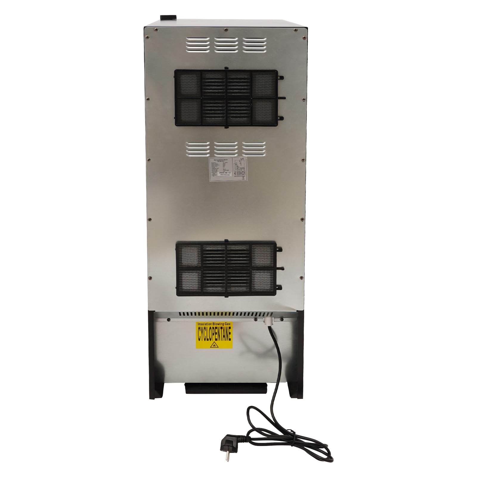 Weinkühlschrank 76L für 30 Flaschen mit Temperaturregelung 12-18°C, LED-Display, doppelte Luftkühlung, gehärtete Glastür, 9 Wellenregale, Modernes Design für Küche, Büro und Wohnzimmer