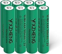 Vista 1 de AAA 300mAh NI-MH batería 8pcs 1.2v recargable para exterior solar césped luz (8xAAA)