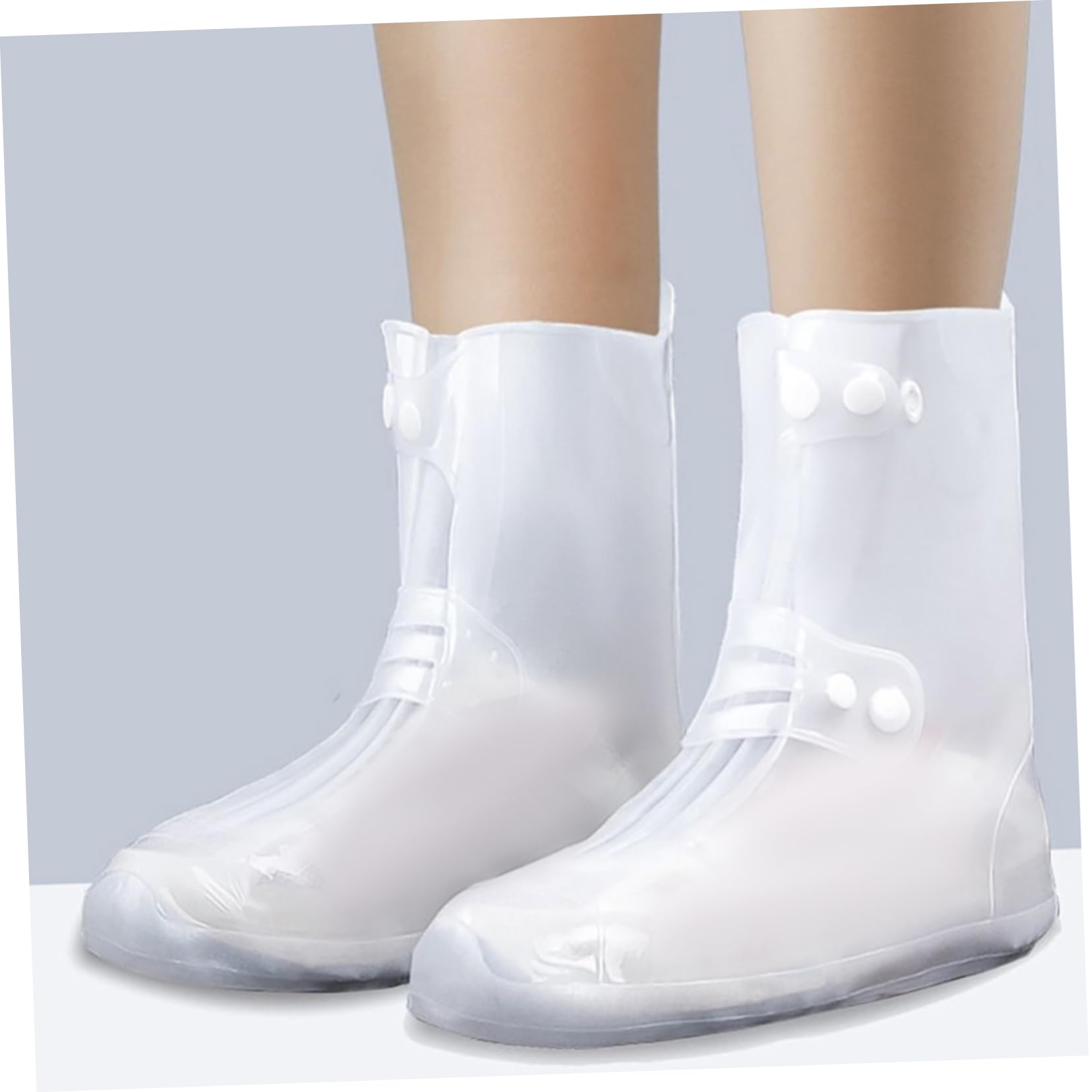 Hemobllo copriscarpe antiscivolo copriscarpe da esterno trazione copriscarpe riutilizzabili sovrascarpe riutilizzabile copri scarpe per pioggia protezione per scarpe da pioggia pvc