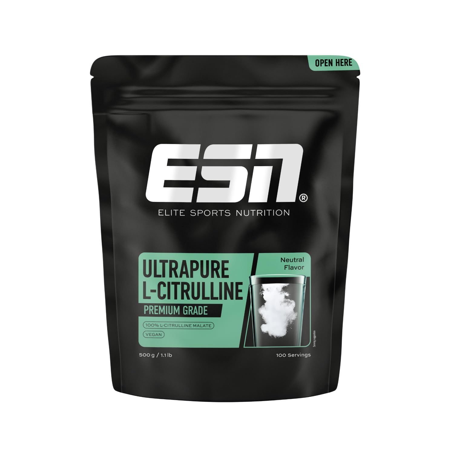 ESN Ultrapure L-Citrullin, 500g Beutel, 100 Portionen, vegan