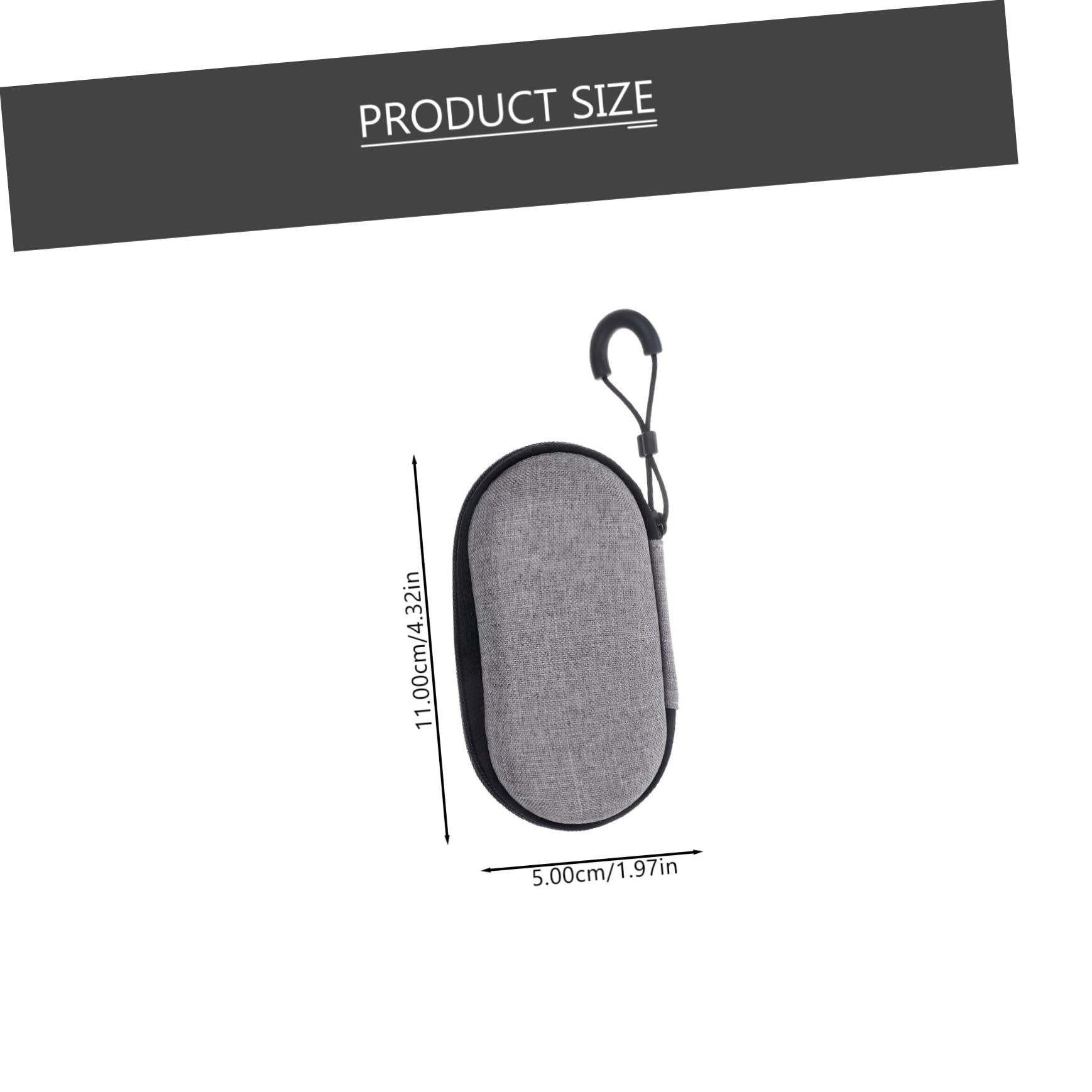 CIMAXIC Portable Guitar Case Tuner Storage Electronic Organizer Travel Bag Hardshell Cover for Accessories