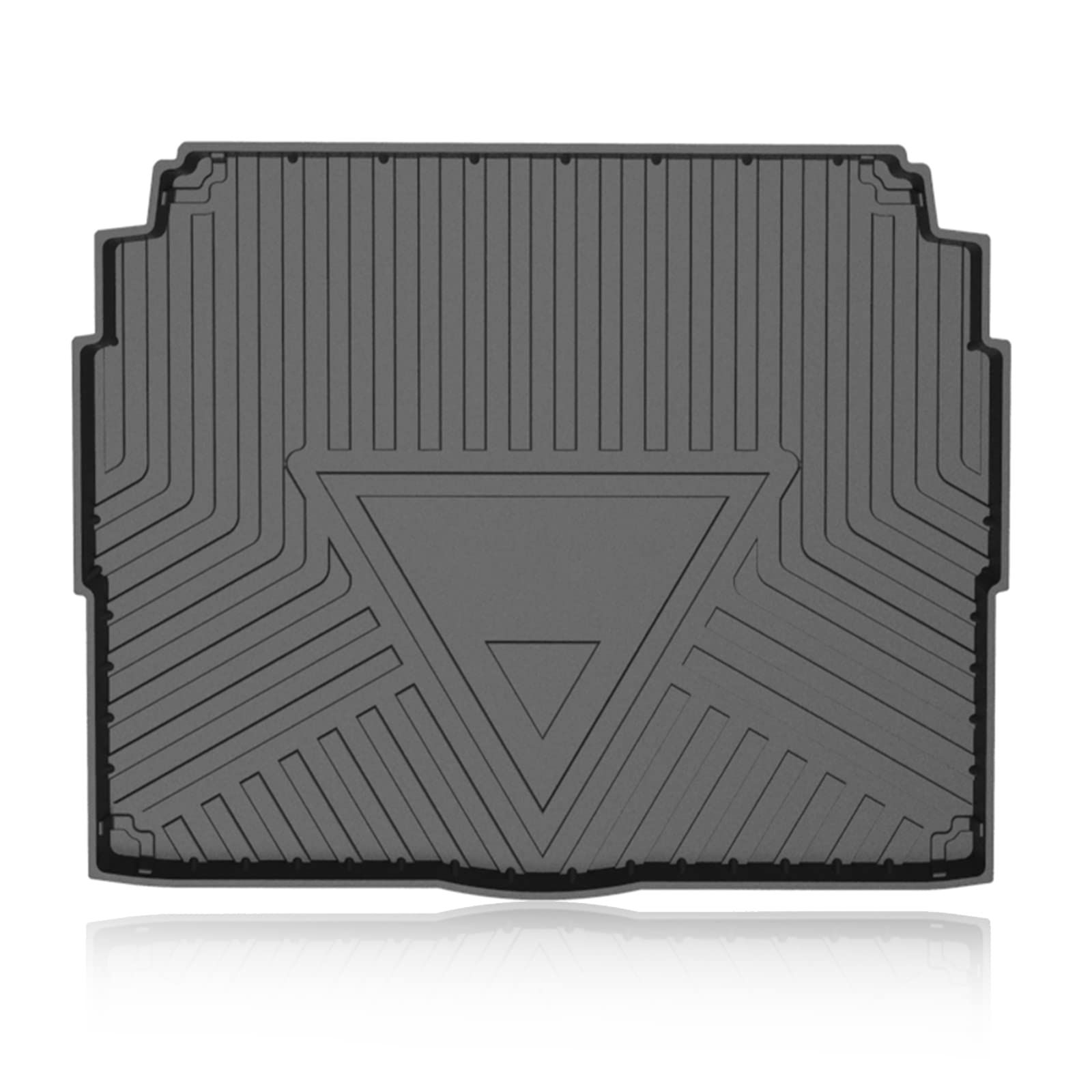 GAFAT Peugeot 3008 II 2016-2023 2024 Kofferraummatte, Peugeot 3008 2024 Kofferraumwanne Matten Hohe Kante TPE Original 3D Scanner, Peugeot 3008 Zubehör (Oberer Ladeboden)