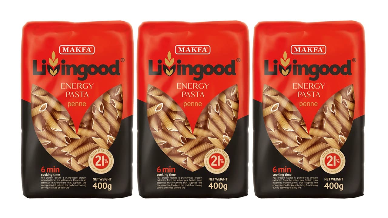 MAKFALiving Good Penne Energy (400g, Pack of 3)