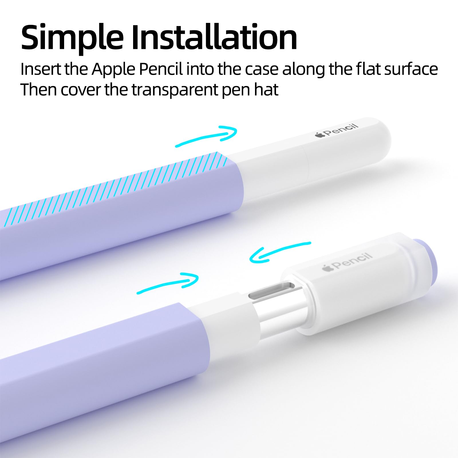 Amazon.co.jp: JOOSKO Apple Pencil(USB-C)用ペンシルケース、シリコン