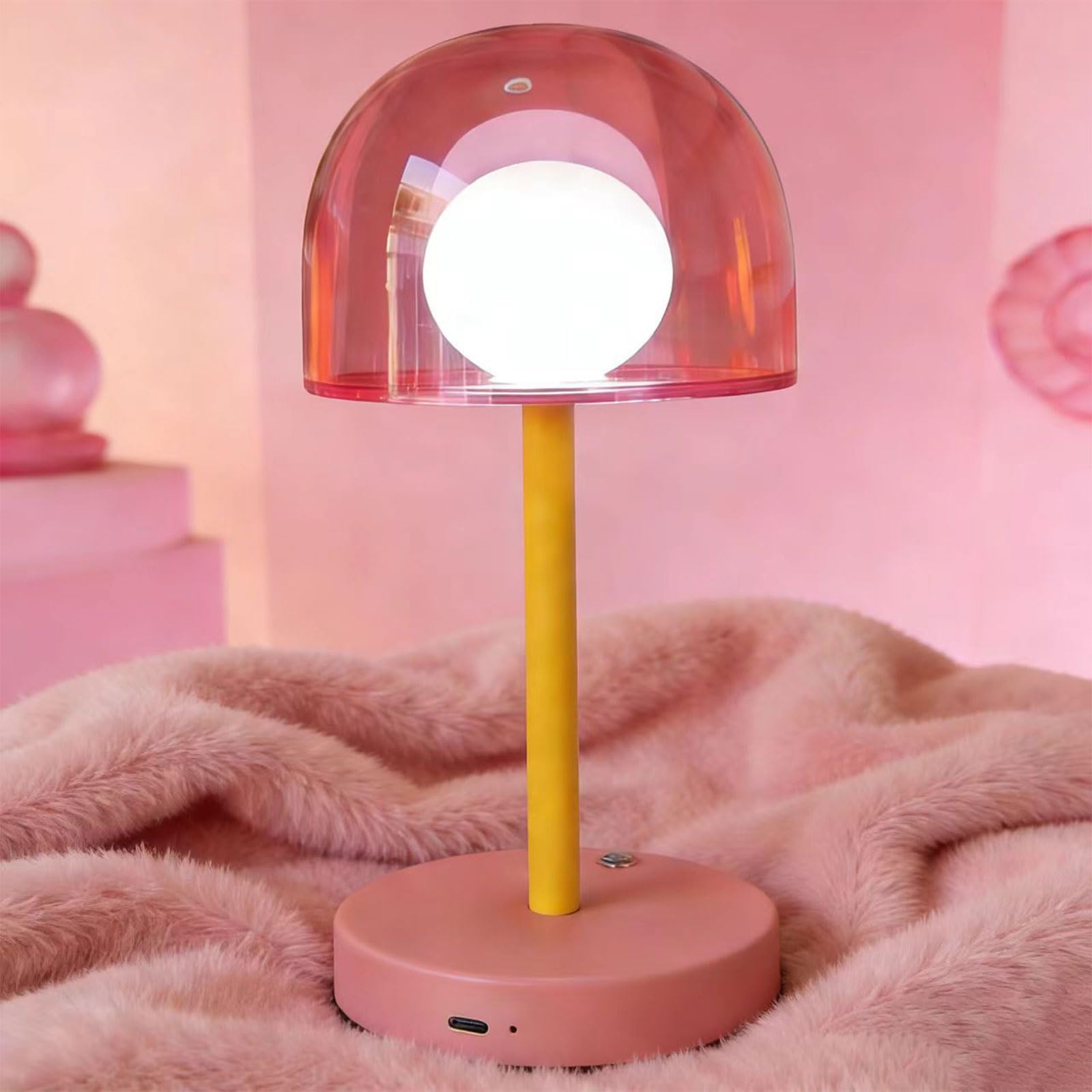 Lampada da lettura senza fili con altezza di 270 mm e base di 120 mm per molteplici applicazioni, idea regalo