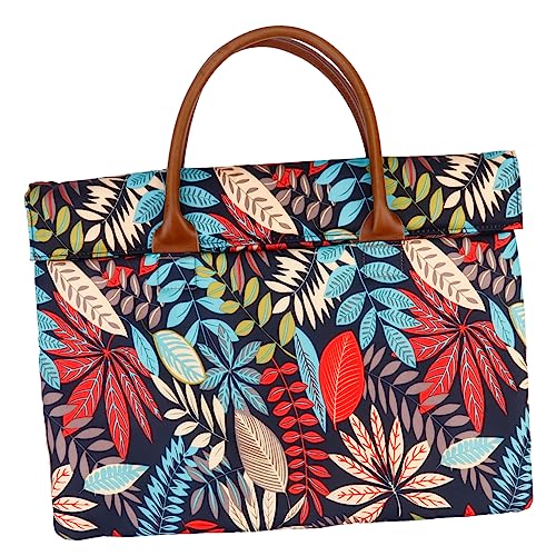 Bolso de lona para portátil resistente Lurrose protector y cómodo