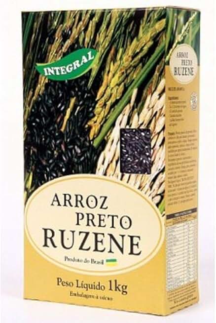Arroz Preto Ruzene 1kg