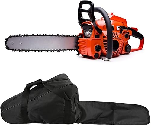 Miniatura 5 de Estuche para motosierra, almacenamiento de cadena de motosierra, bolsa de transporte para motosierra, soporte de protección portátil, impermeable,