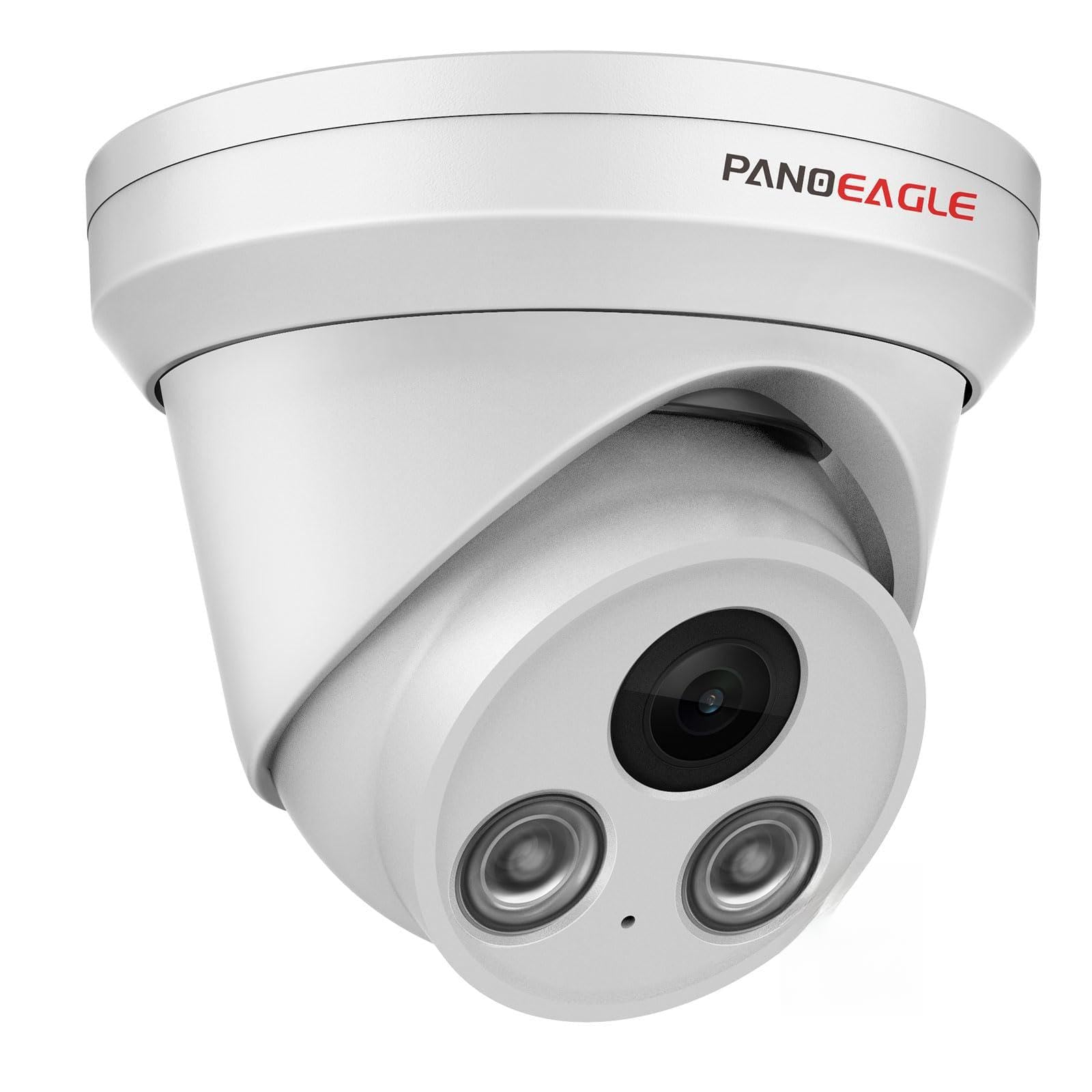 PANOEAGLE 5MP IP PoE Camera Outdoor, 5MP@25fps Security Turret IP Camera