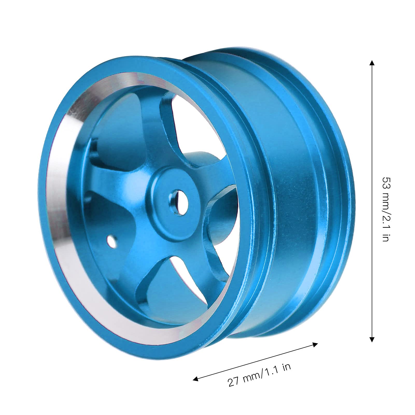 YSIDO Moyeu Roue 12mm Alliage Alu pour RC 1/10 1/12 1/14 YSIDO Moyeu Roue 12mm Alliage Alu pour RC 1/10 1/12 1/14