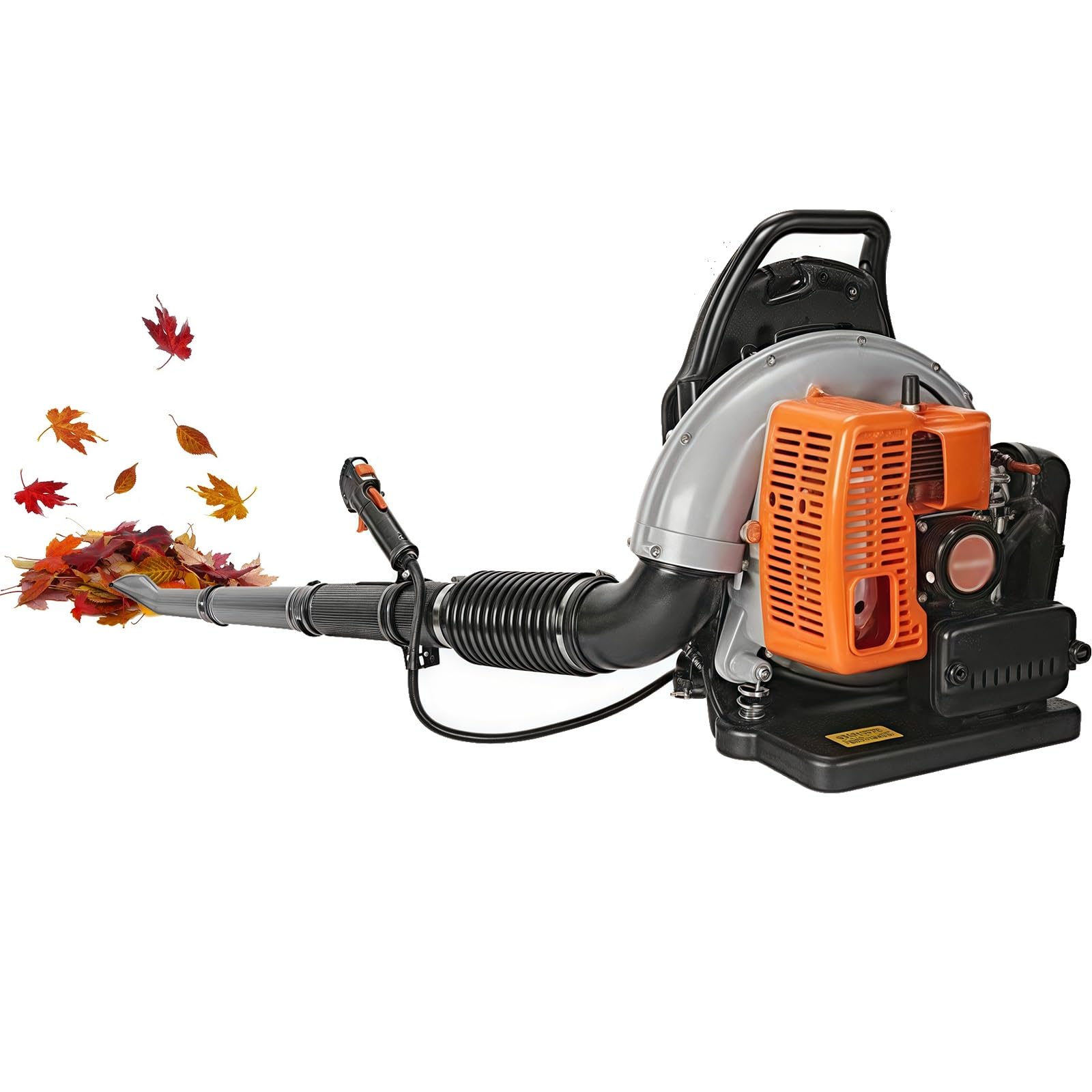 Souffleur de feuilles thermique puissant 2 temps avec démarrage rapide