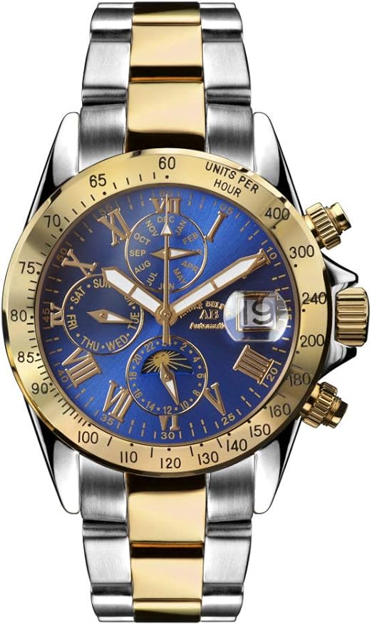 André Belfort Le Capitaine IP noire | Boutique de Montres