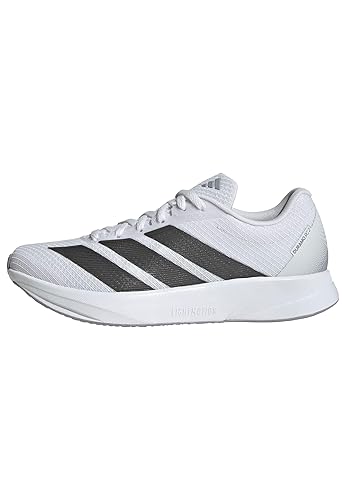 adidas Women's Duramo RC2 Running Shoes - 10 UK - Cloud White Grey Five Halo Silver