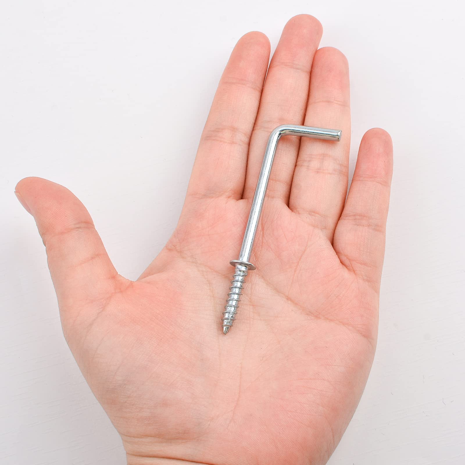 Amazon | INCREWAY 20 個 L フック ネジ、L 型フック セルフ