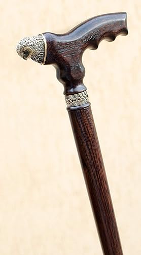 Miniatura 8 de Bastón de madera personalizado para hombres y mujeres de moda - búho - Bastón de madera con estilo bastones de madera elegante