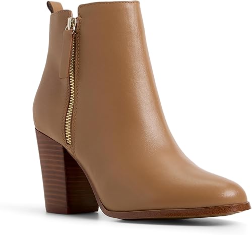 Miniatura 6 de ALDO Botines Noemieflex con tacón de bloque para mujer, Blanco sucio