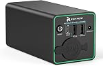 RoyPow 30W PD Power Bank with 12V 10A Constant Voltage Cigarette Lighter Socket, 86.58Wh USB C Laptop Portable Charger, 18W QC & 12V DC Battery Pack, Perfect for Dash Cam or Camping(Upgraded Version)