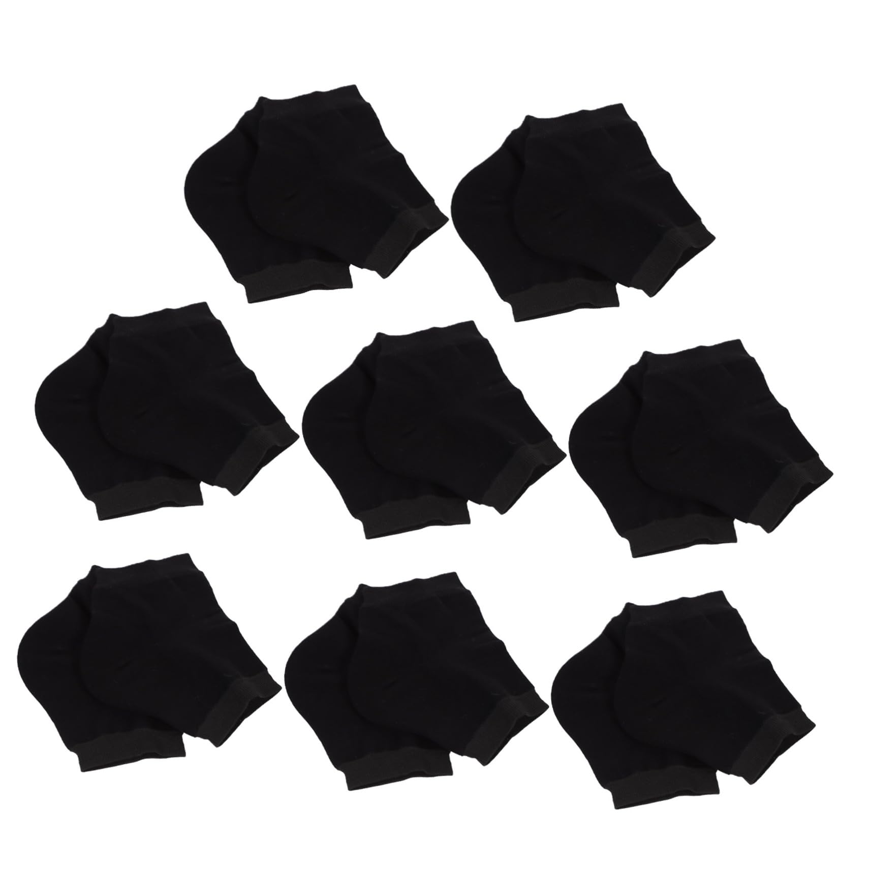 Ipetboom Elastic Gel Heel Socks Toeless Moisturizer Socks for Foot Protection Ankle Care