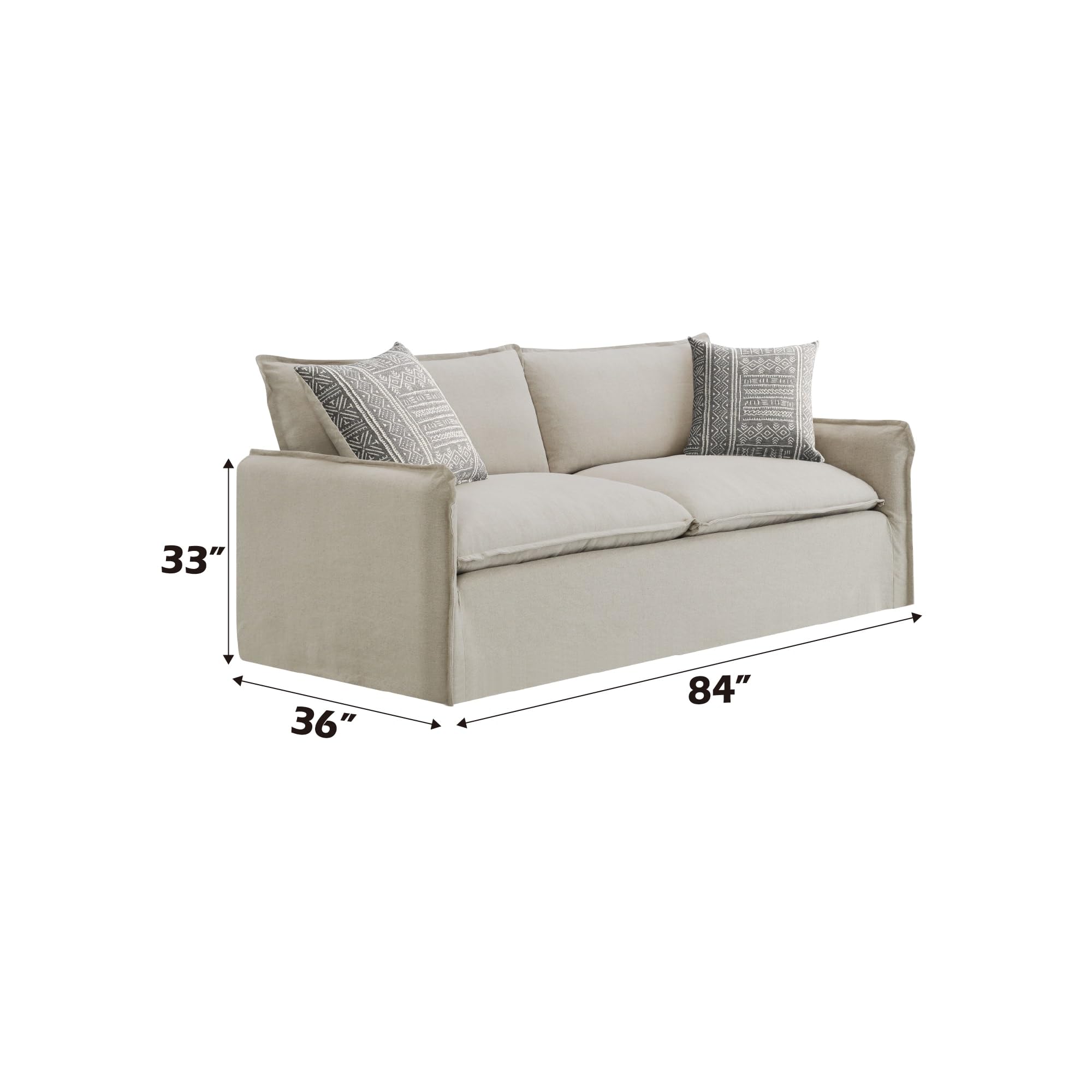 Acme Furniture WINDAN SOFA ベージュ Acme Furniture WINDAN SOFA ベージュ