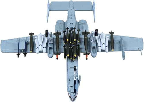 Miniatura 3 de Udnorbay 1100 A-10 Thunderbolt II Warthog Attack Avión Fighter Modelo Militar Avión Modelos de avión fundido a presión