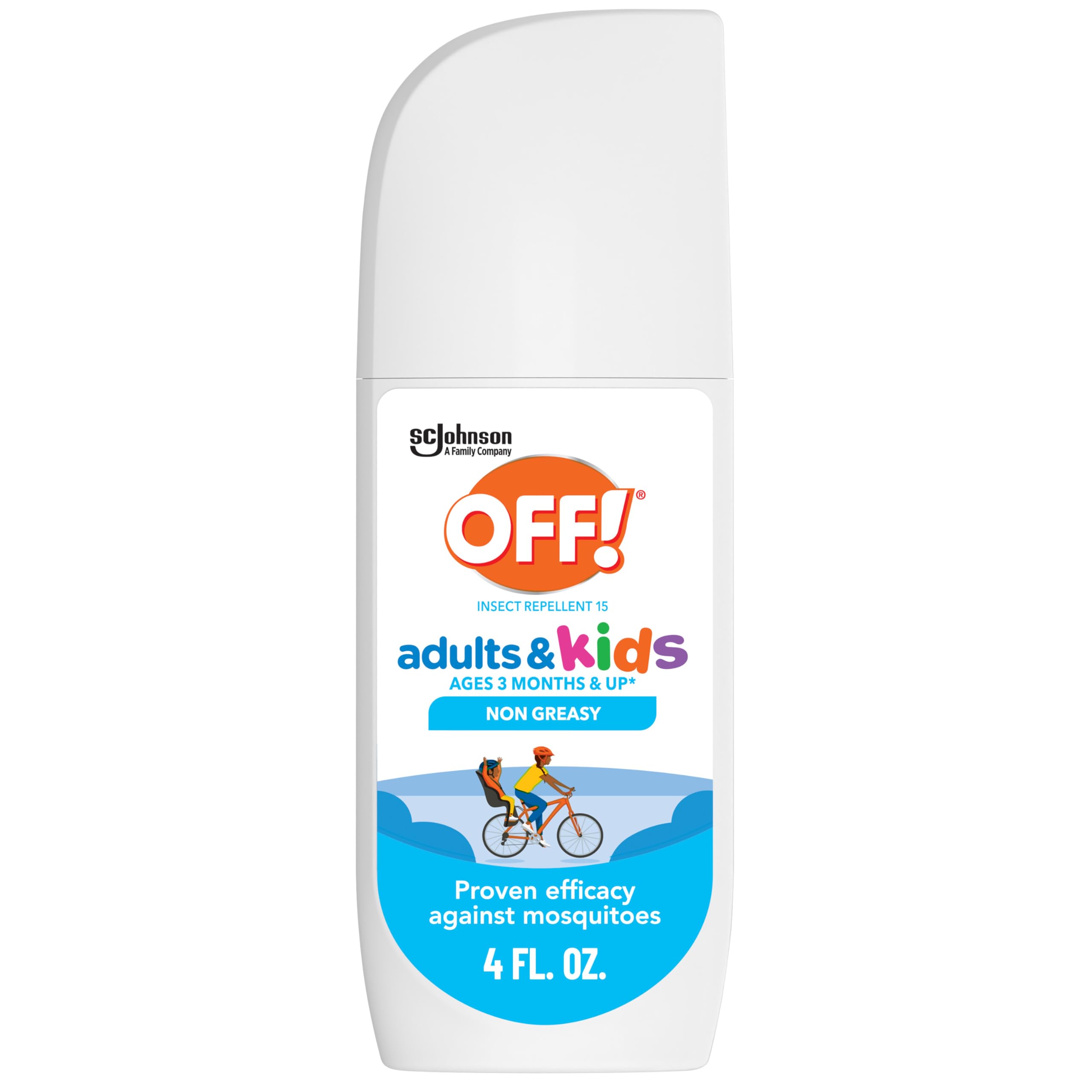 OFF! Insect Repellent Spritz for Adults & Kids, Fragrance-Free Bug Spray for Everyday Protection from Mosquitoes, 4 oz
