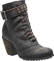 Vista 2 de HARLEY-DAVIDSON FOOTWEAR Botas de moda Calkins para mujer, Humo, B(M) US
