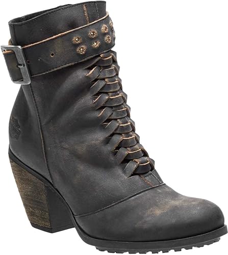 Miniatura 2 de HARLEY-DAVIDSON FOOTWEAR Botas de moda Calkins para mujer, Humo, B(M) US