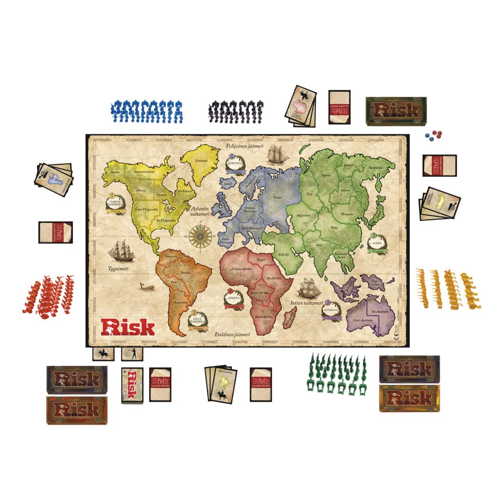 Hasbro Gaming Risk Gioco da tavolo Guerra (RISK FI)