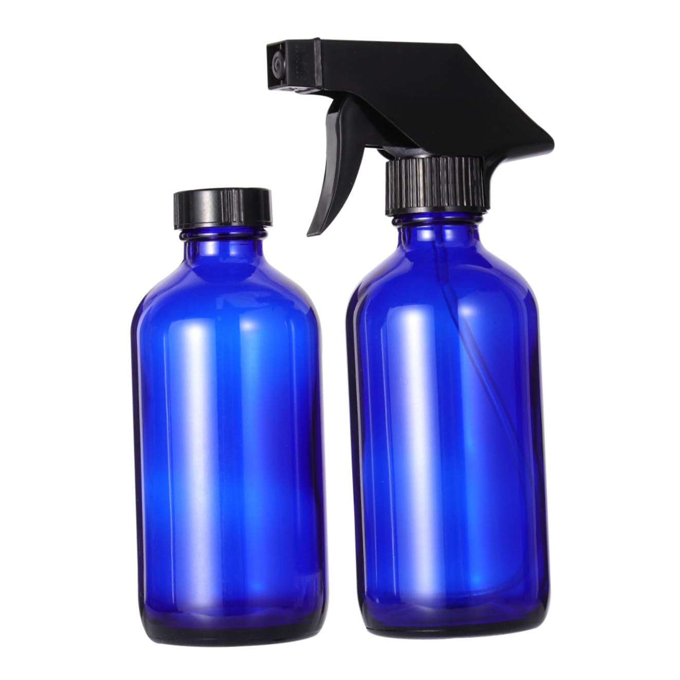 TOPBATHY Nachfüllbare Glas Sprühflasche 250ml mit Einheitlichem Nebelspray und Leichtem Design als Reisesprühgerät für Make Up Wasser und Parfüm