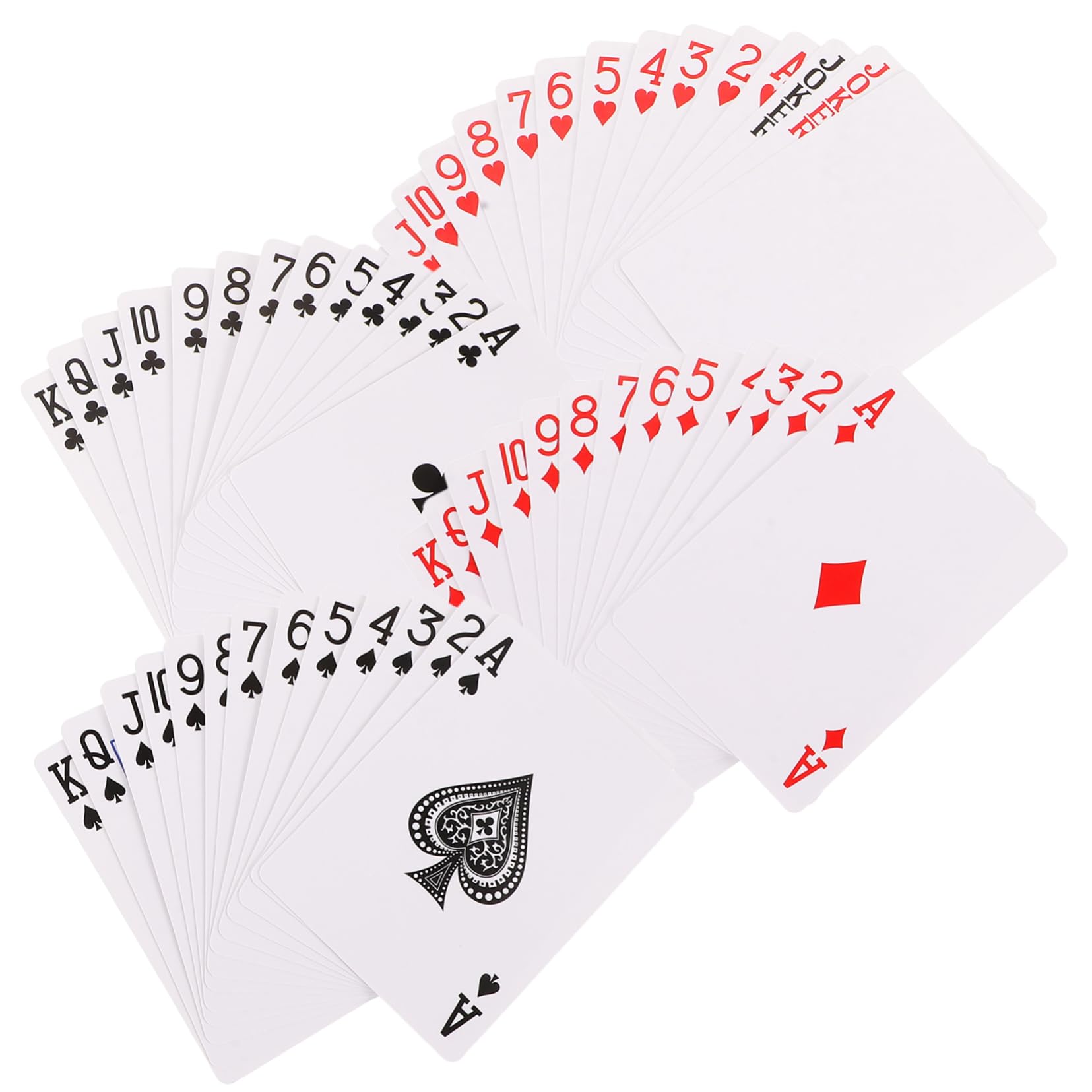 Toyvian 5sets Carte Da Gioco Termiche Personalizzabili Carte Da Poker Vuote Per Per Feste e Giochi Famiglia Materiale Sicuro e Resistente Stampa Sublimazione Avanzata Per Colori Vivaci
