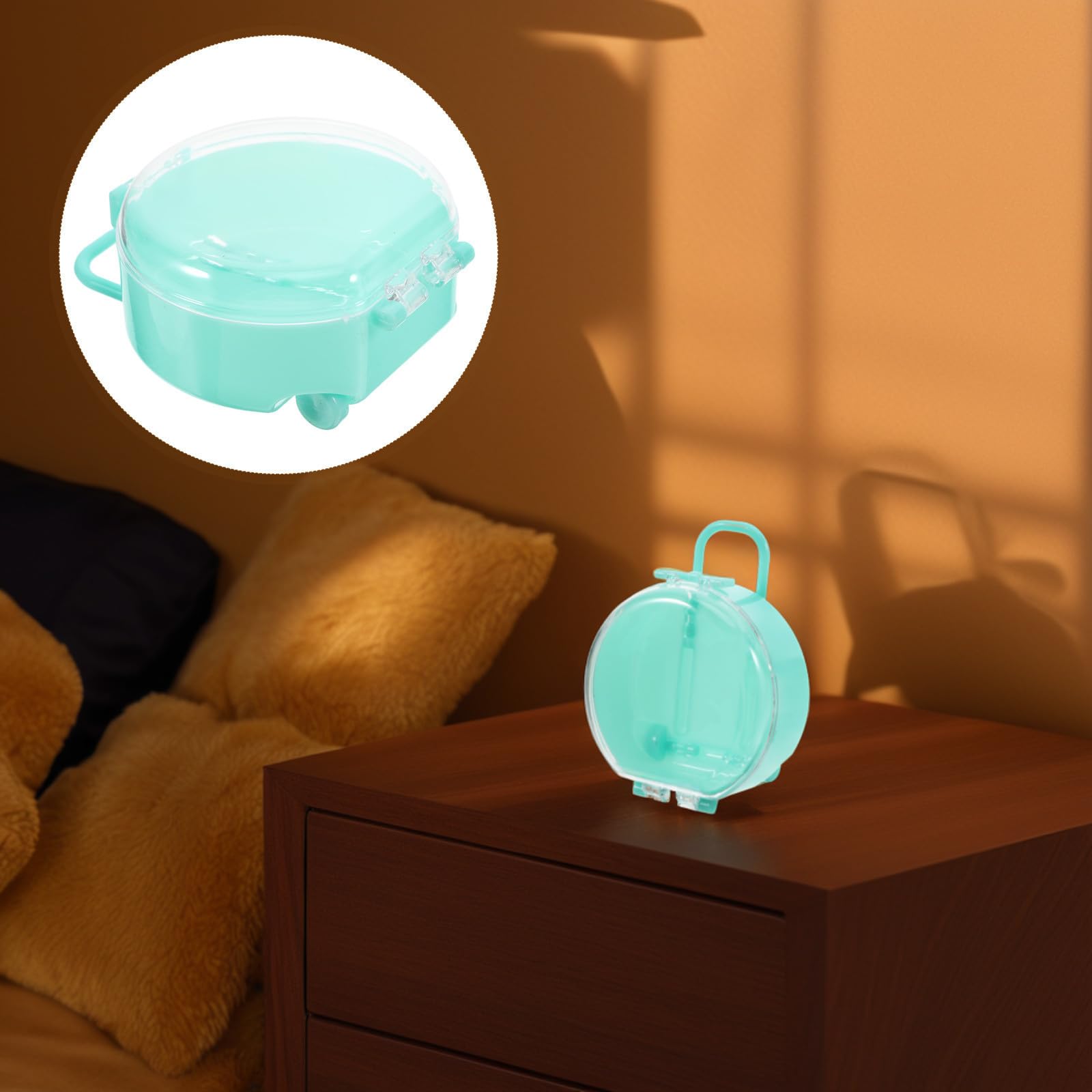 Operitacx 60 Stück Kleiner Koffer Kleine Plastikbox aus Ps, Blau, für