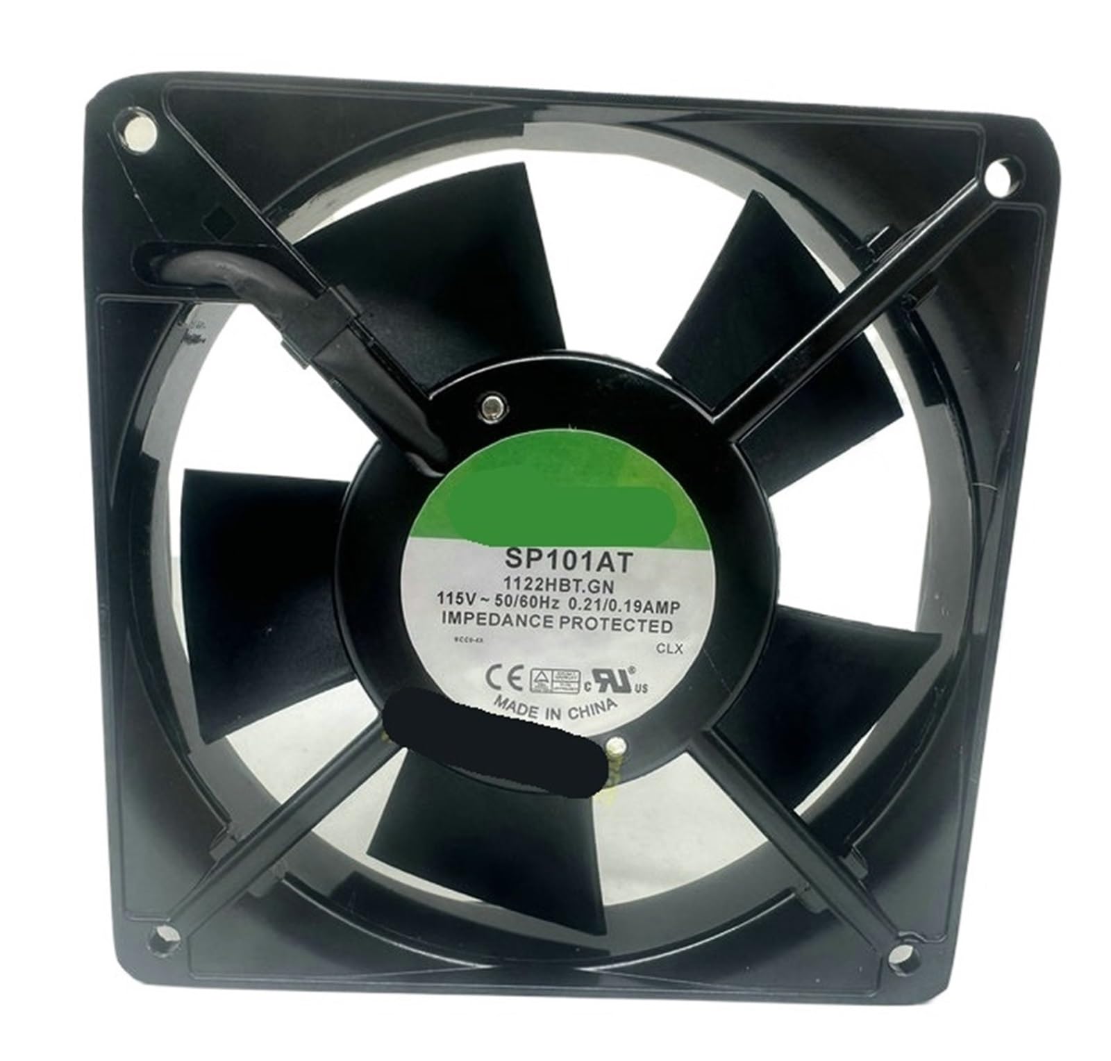 YMUGUEGH SP101AT 1122HBT.GN AC 115V 0.21/0.19AMP 120x120x25mm Cooling Fan